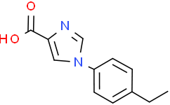 1-(4-乙基苯基)-1H-咪唑-4-羧酸