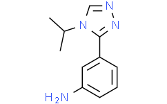 3-(4-异丙基-4H-1,2,4-三唑-3-基)苯胺