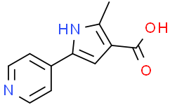 2-甲基-5-(吡啶-4-基)-1H-吡咯-3-羧酸