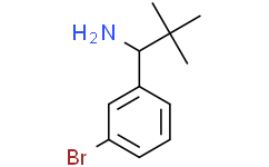 1-(3-溴苯基)-2,2-二甲基丙-1-胺