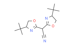 2，2-双((S)-4-(叔丁基)-4，5-二氢恶唑-2-基)乙腈