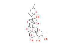 25(S)-鲁斯可皂苷元-1-O-α-L-吡喃鼠李糖基-(1→2)-β-D-吡喃木糖苷