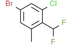 5-溴-1-氯-2-(二氟甲基)-3-甲基苯