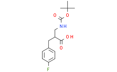 2-(N-BOC-AMINOMETHYL)-3-(4-FLUOROPHENYL)PROPIONIC ACID