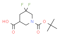 5,5-二氟-1,3-哌啶二羧酸叔丁酯