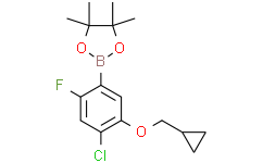 4-氯-5-(环丙基甲氧基)-2-氟苯基硼酸频哪醇酯