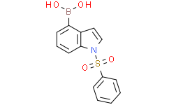 1-苯磺酰基-1h-吲哚-4-硼酸