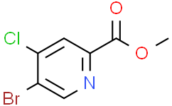 5-溴-4-氯吡啶-2-甲酸甲酯