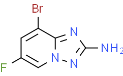 8-溴-6-氟-[1,2,4]三唑并[1,5-a]吡啶-2-胺