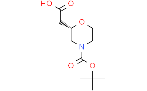 (S)-N-BOC-2-吗啉乙酸