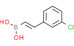 (E)-(3-氯苯乙烯基)硼酸