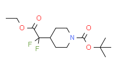 4-(2-乙氧基-1,1-二氟-2-氧代乙基)哌啶-1-羧酸叔丁酯