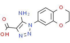 5-氨基-1-(2,3-二氢苯并[b][1,4]二氧杂环己烷-6-基)-1H-1,2,3-三唑-4-羧酸