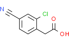2-(2-氯-4-氰基苯基)乙酸
