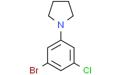 1-(3-溴-5-氯苯基)吡咯烷