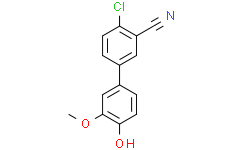4-(4-氯-3-氰基苯基)-2-甲氧基苯酚