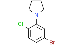 1-(5-溴-2-氯苯基)吡咯烷
