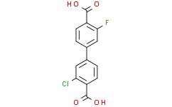 4-(4-羧基-3-氟苯基)-2-氯苯甲酸