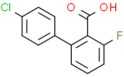 2-(4-氯苯基)-6-氟苯甲酸
