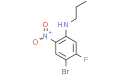 4-溴-5-氟-2-硝基-N-丙基苯胺
