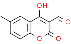 4-羟基-6-甲基-2-羰基-2H-色烯-3-甲醛