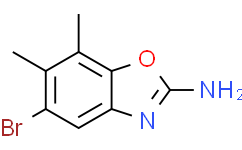 5-溴-6,7-二甲基苯并[d]恶唑-2-胺