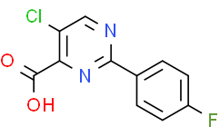 5-氯-2-(4-氟苯基)嘧啶-4-羧酸
