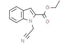 1H-Indole-2-carboxylic acid, 1-(cyanomethyl)-, ethyl ester