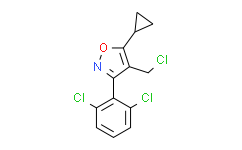 4-(氯甲基)-5-环丙基-3-(2,6-二氯苯基)异恶唑