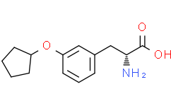 (R)-2-氨基-3-(3-(环戊氧基)苯基)丙酸