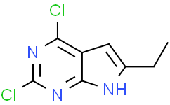 2,4-DICHLORO-6-ETHYL-7HPYRROLO[2,3-D]PYRIMIDINE