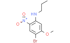 2-溴-4-硝基-5-(丙基氨基)苯甲醚