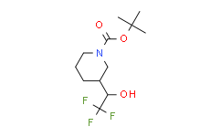 3-(2,2,2-三氟-1-羟乙基)哌啶-1-羧酸叔丁酯