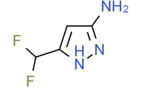 5-(二氟甲基)-1H-吡唑-3-胺