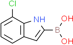 (7-氯-1H-吲哚-2-基)硼酸