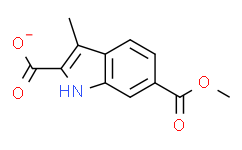 6-(甲氧基羰基)-3-甲基-1H-吲哚-2-羧酸