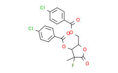 3,5-二对氯苯甲酰基-2-去氧-2-氟-2甲基-D-核糖-γ-内酯