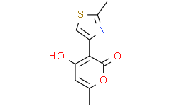 4-羟基-6-甲基-3-(2-甲基噻唑-4-基)-2H-吡喃-2-酮