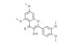 2-(3,4-二甲氧苯基)-3-羟基-5,7-二甲氧基-4H-苯并吡喃-4-酮