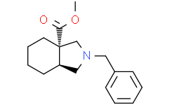 rel-(3aS,7aS)-2-苄基八氢-3aH-异吲哚-3a-羧酸甲酯