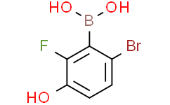 6-溴-2-氟-3-羥基苯基硼酸