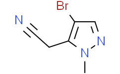 2-(4-溴-1-甲基-1H-吡唑-5-基)乙腈