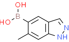 6-甲基-1H-吲唑-5-硼酸, ≥95%