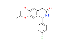 1-(4-氯苯基)-7-异丙氧基-6-甲氧基-1,2-二氢异喹啉-3(4H)-酮
