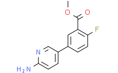 5-(6-氨基吡啶-3-基)-2-氟苯甲酸甲酯