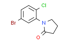1-(5-bromo-2-chlorophenyl)pyrrolidin-2-one