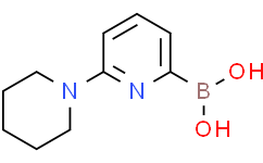 6-(piperidin-1-yl)pyridin-2-ylboronicacid