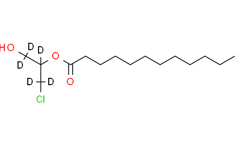 3-氯-1-羟丙基-d5月桂酸酯