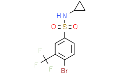 4-溴-N-环丙基-3-(三氟甲基)苯磺酰胺