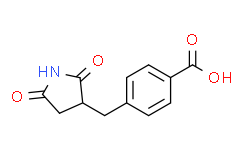 4-[(2,5-dioxopyrrolidin-3-yl)methyl]benzoic acid